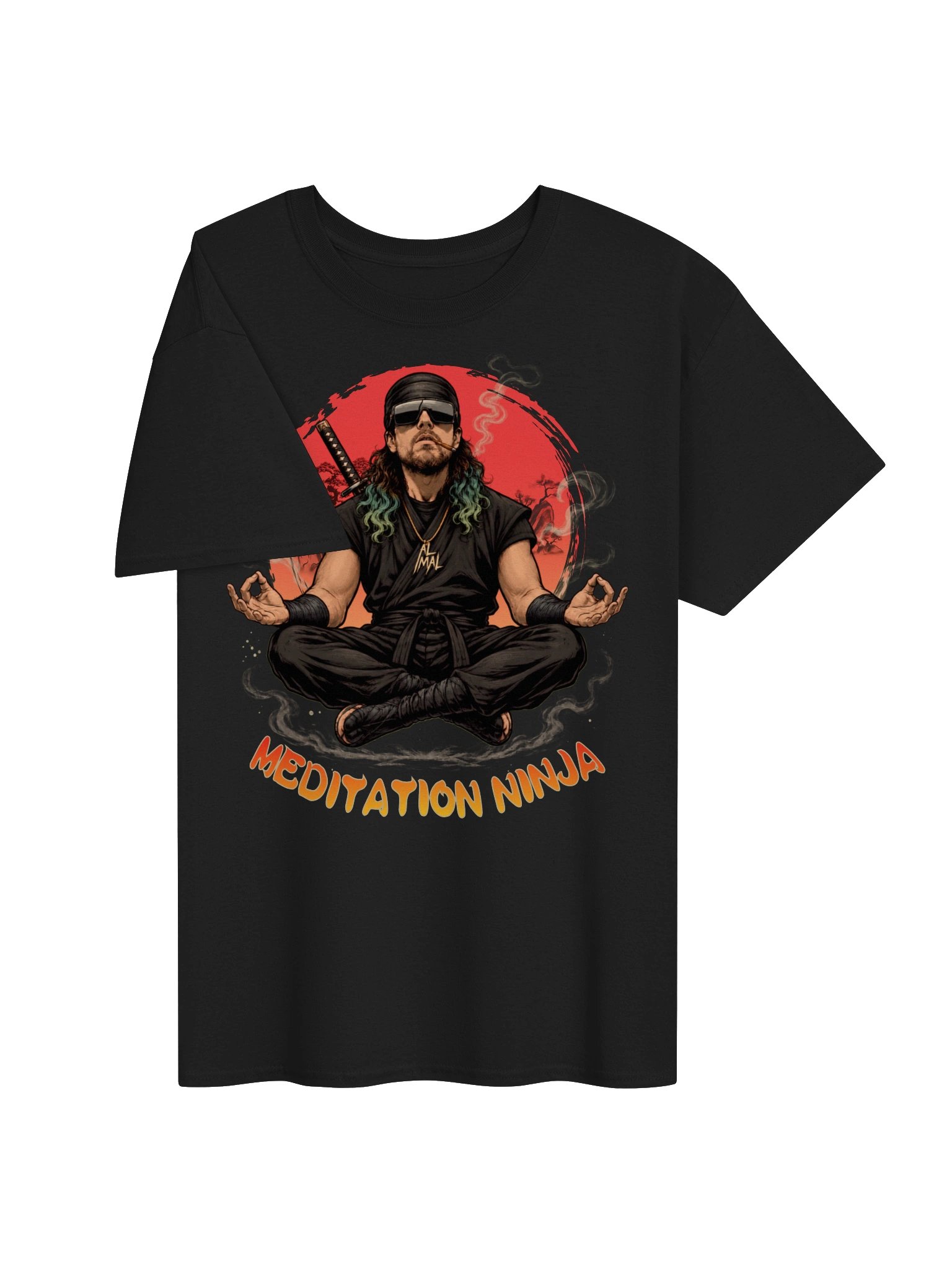Meditation Ninja T-Shirt product image (2)