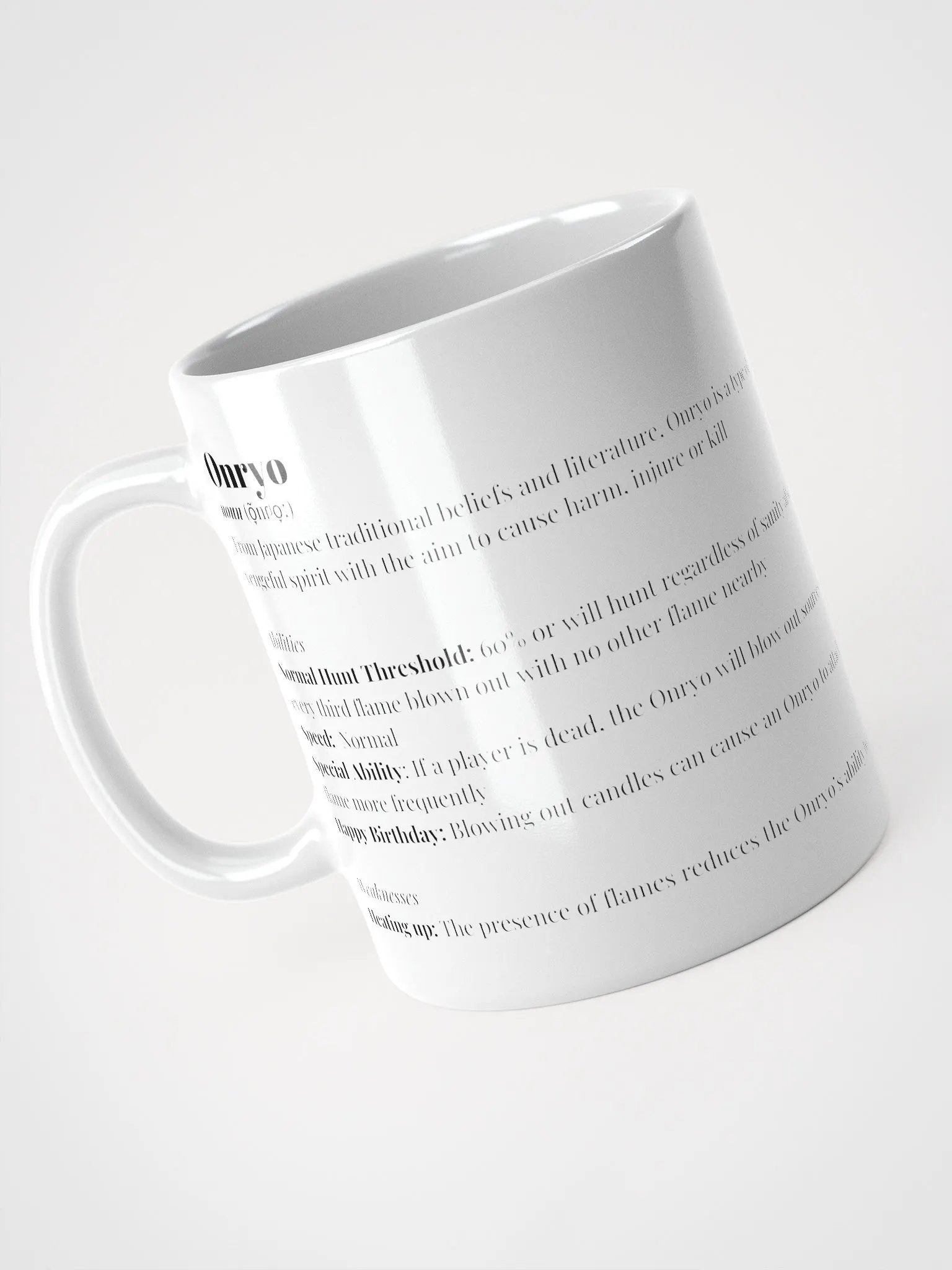 Onryo Definition Mug product image (2)
