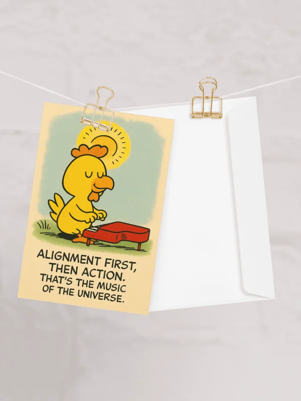 Abrahen Chicks - Alignment First - Card product image (2)