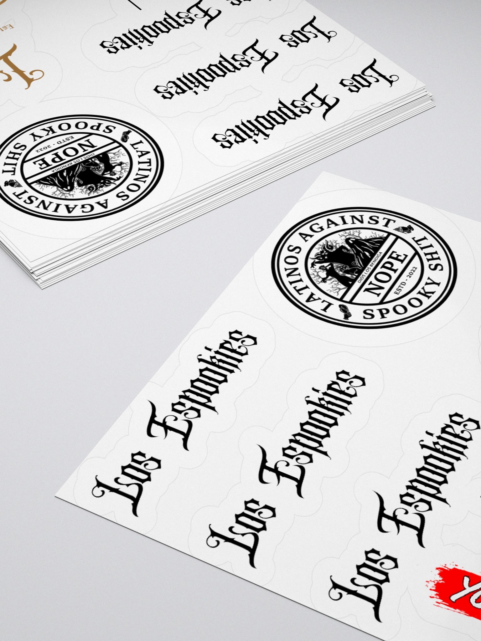 LatinosAgainstSpookyShit Sticker Pack #1 product image (4)
