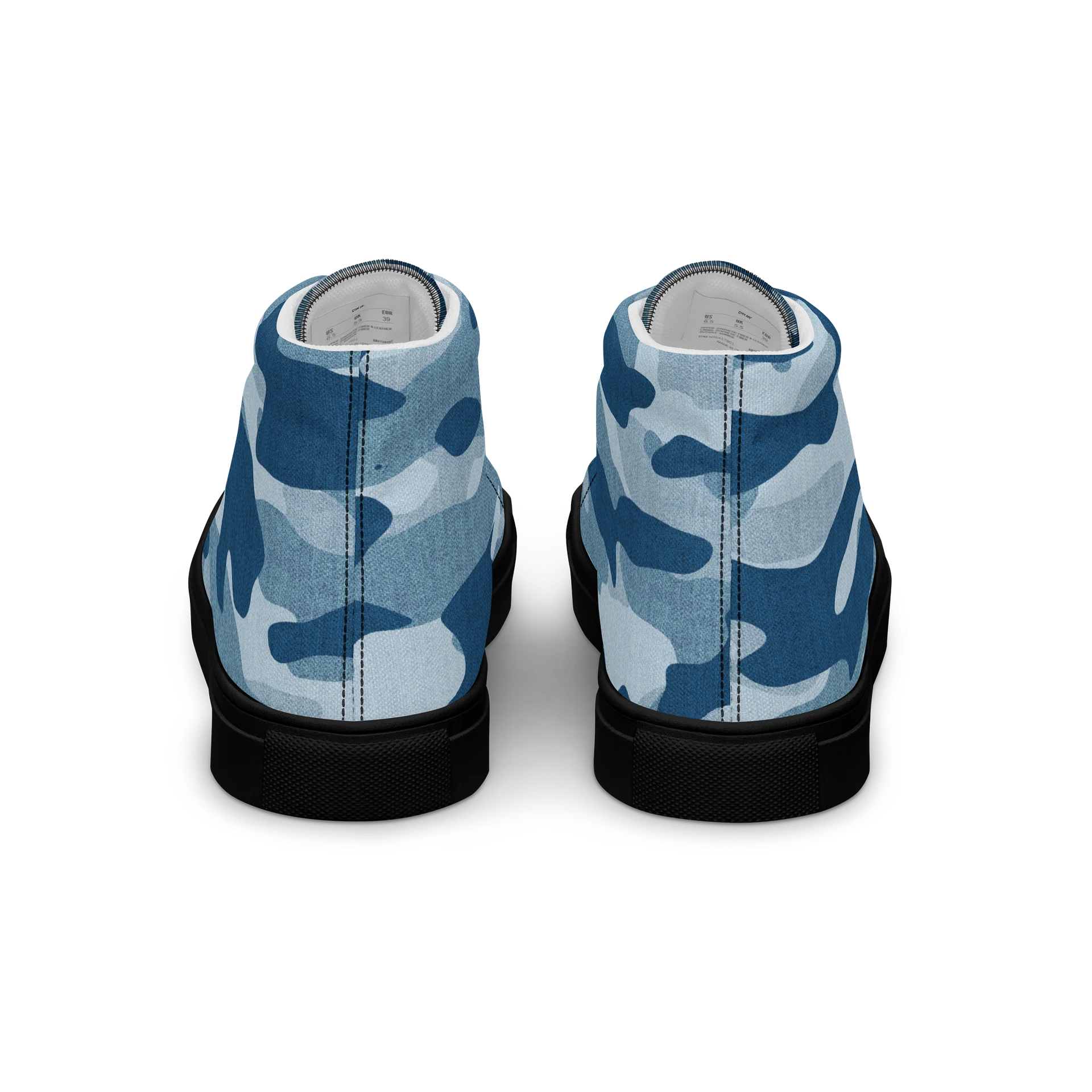 Blue Camo High Tops product image (4)