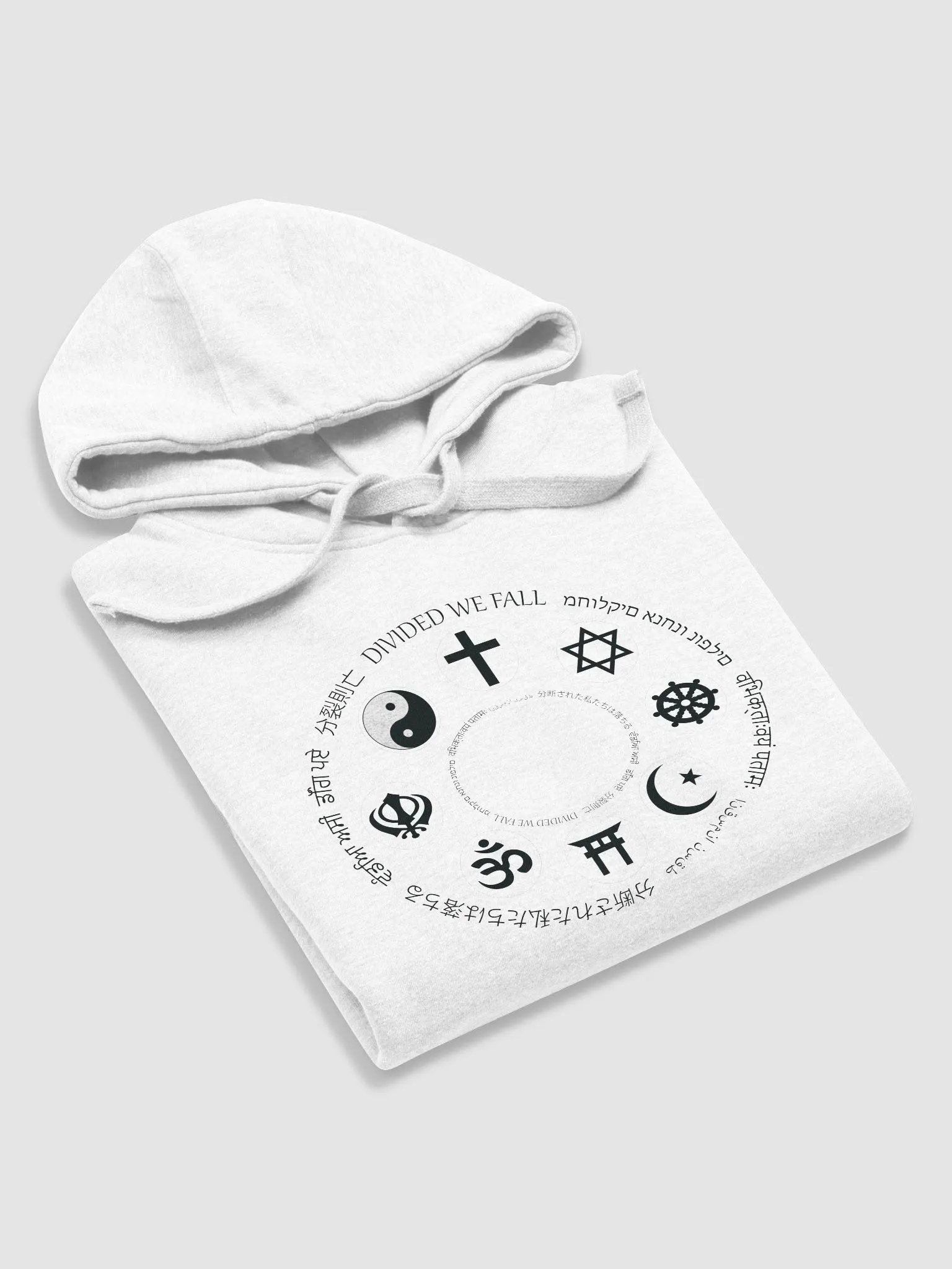 Divided We Fall - Religion - Cotton Heritage Unisex Premium Hoodie product image (4)