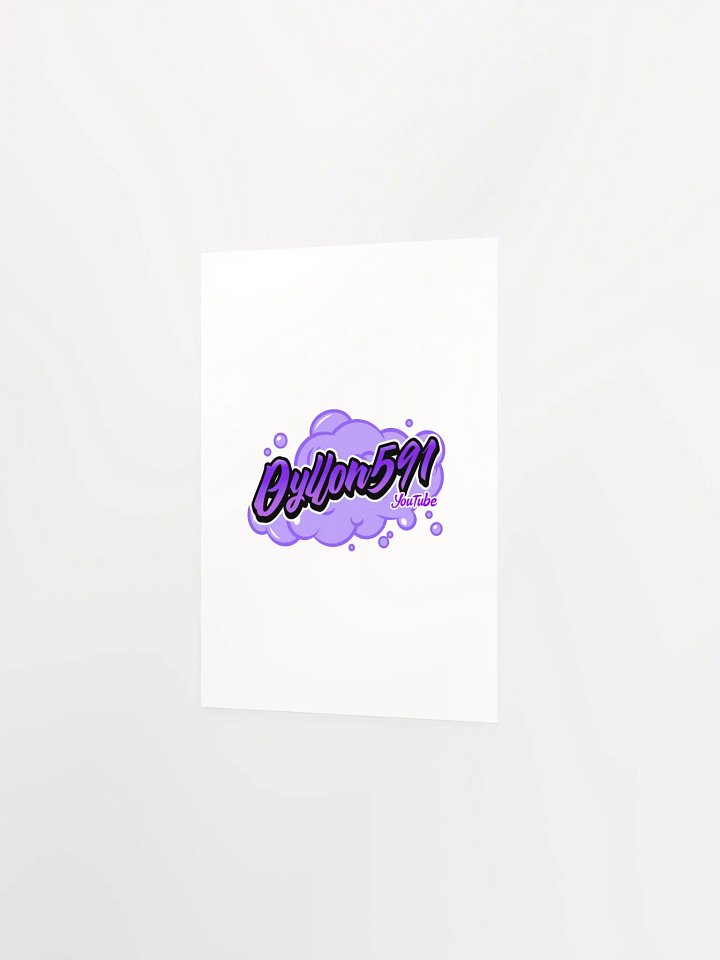 Dyllon591 YouTube Wall Logo Poster product image (2)