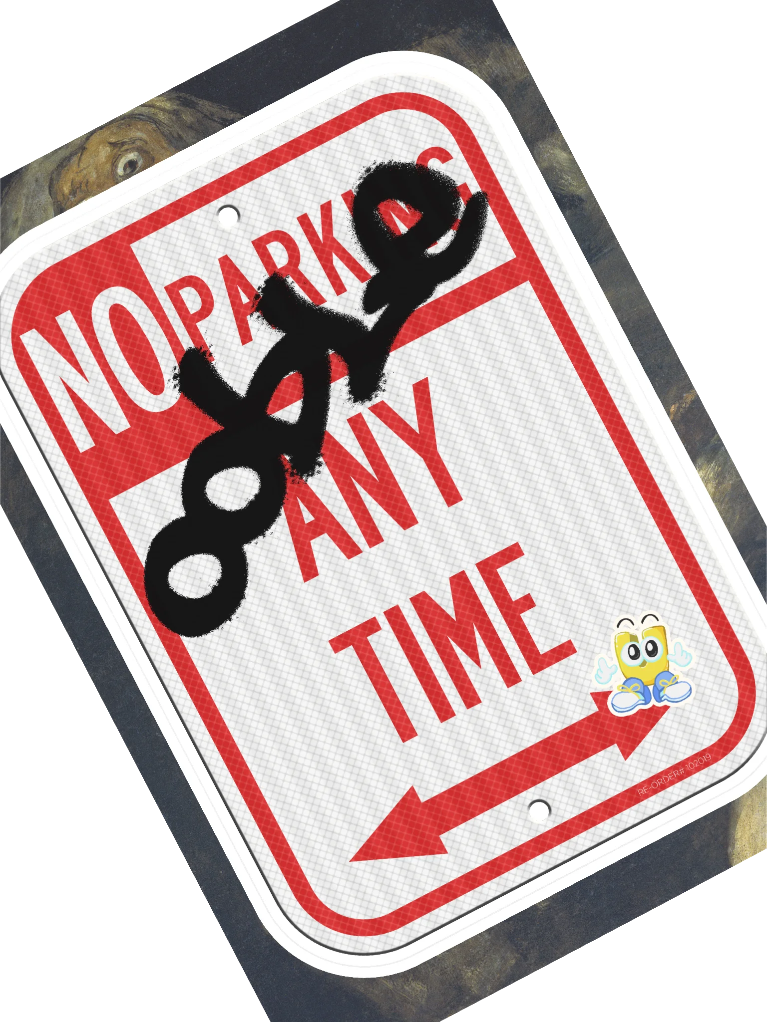 No Parking Sticker product image (1)