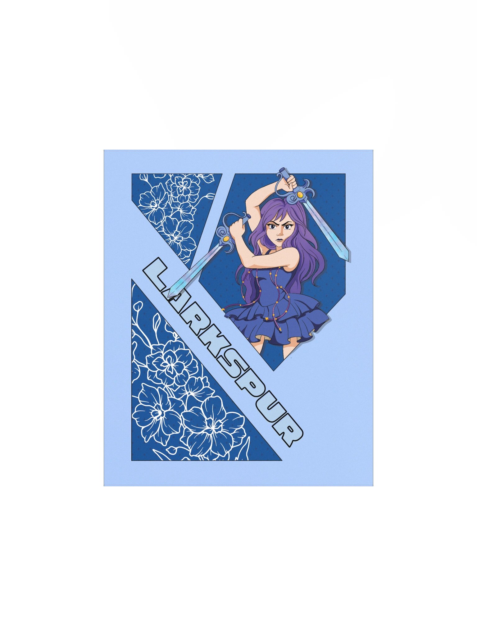 Larkspur Poster product image (1)