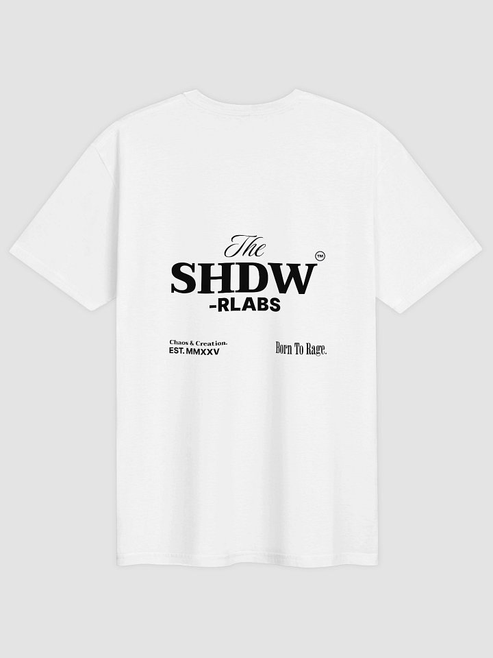 shdw white tee - SHDW LABS product image (2)