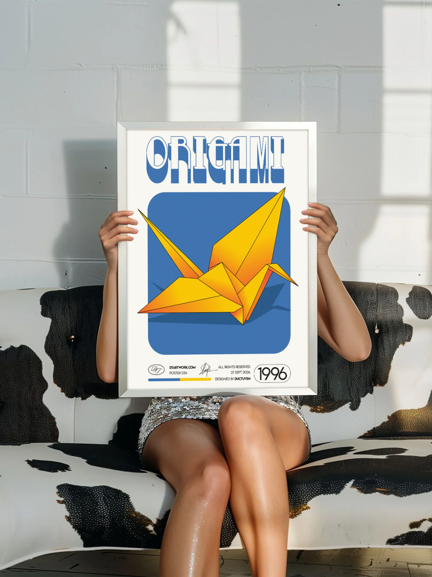 "ORIGAMI" Framed Poster product image (64)