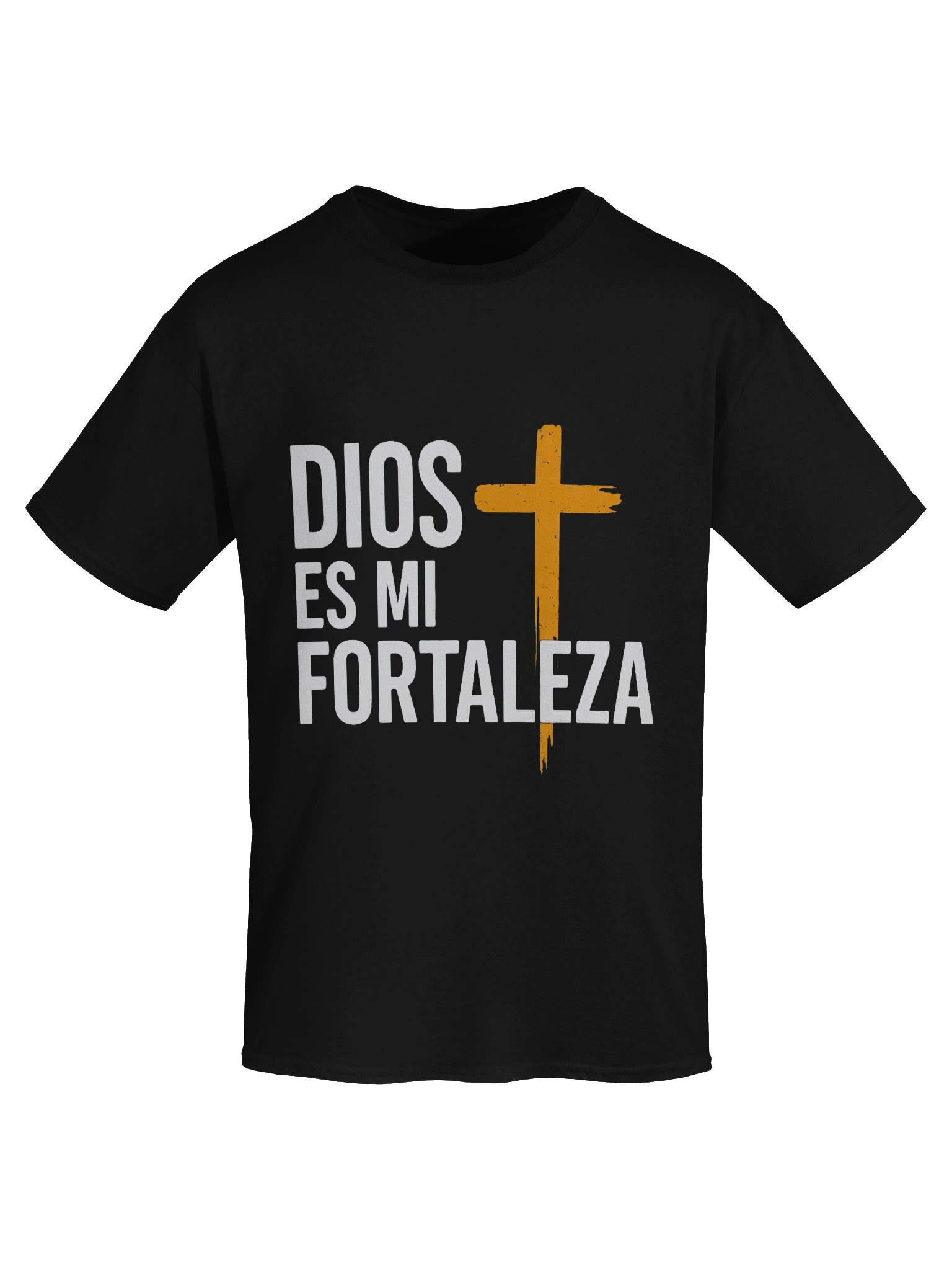 Camiseta Unisex Manga Corta | Dios es mi Fortaleza product image (8)