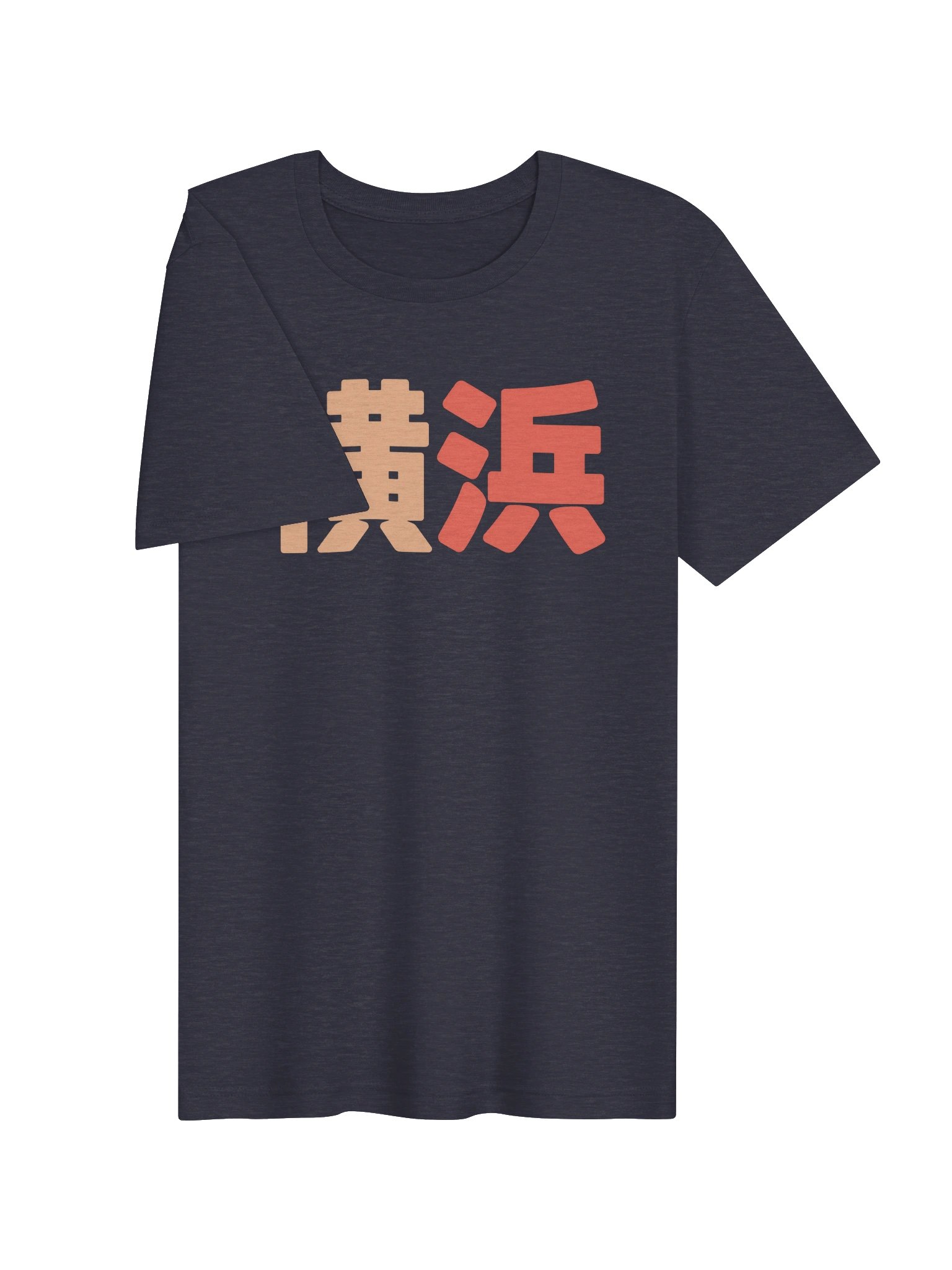 Yokohama Peach Red Kanji Graphic Tee product image (3)