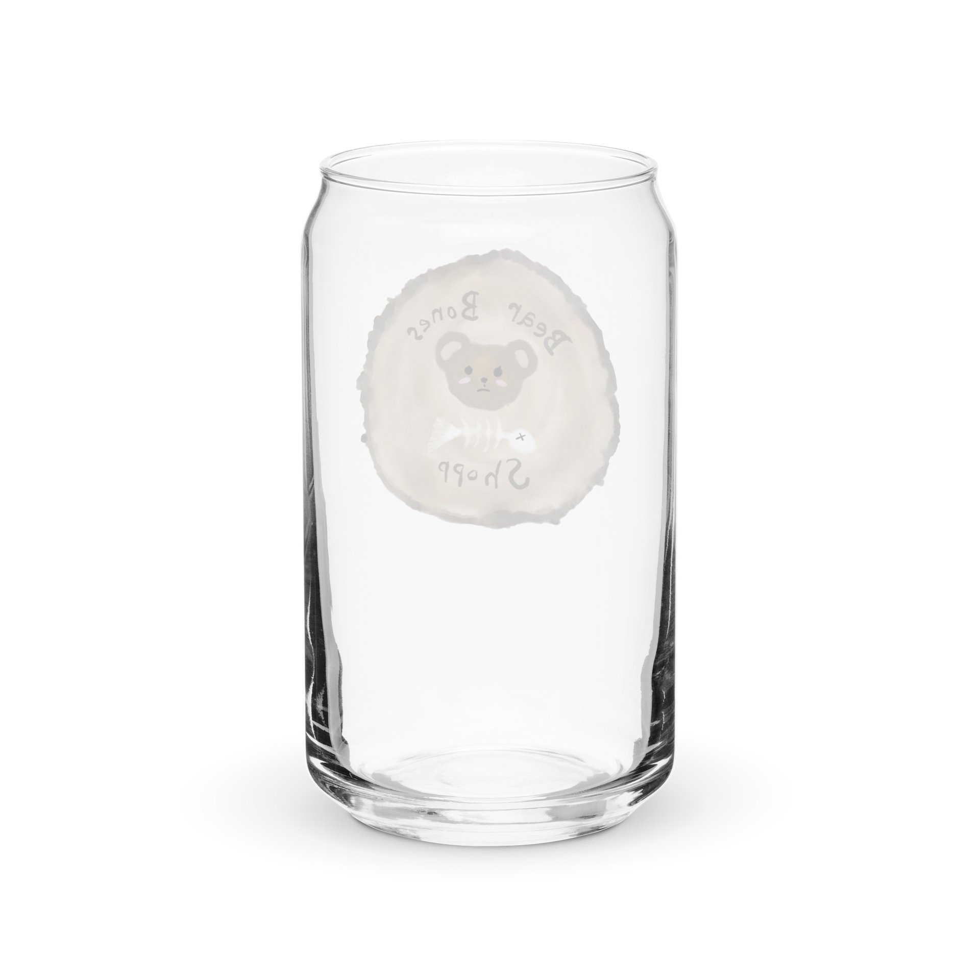 Bear Bones Shopp - Can-Shaped Glass product image (6)