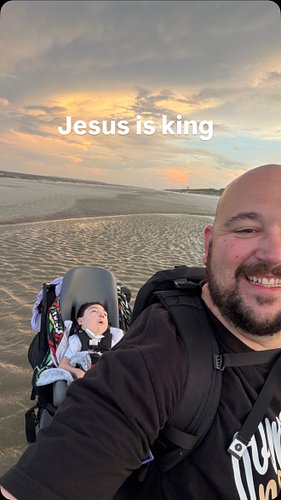 We have officially made it out of Florida and we are staying the night in Georgia. Our hotel is right along the sand in Jekyl...