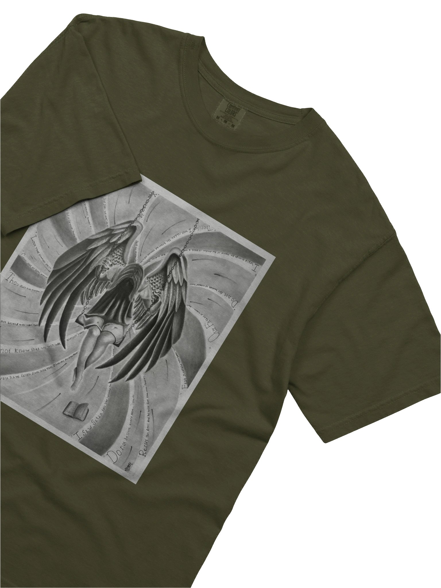 Mr. Asparagus Fallen Angel Artistic OG Logo Comfort T-Shirt product image (27)