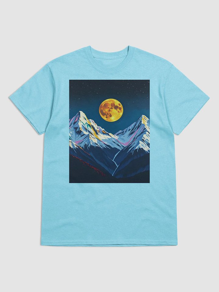 Moonlit Mountains in Alberta Tee product image (1)