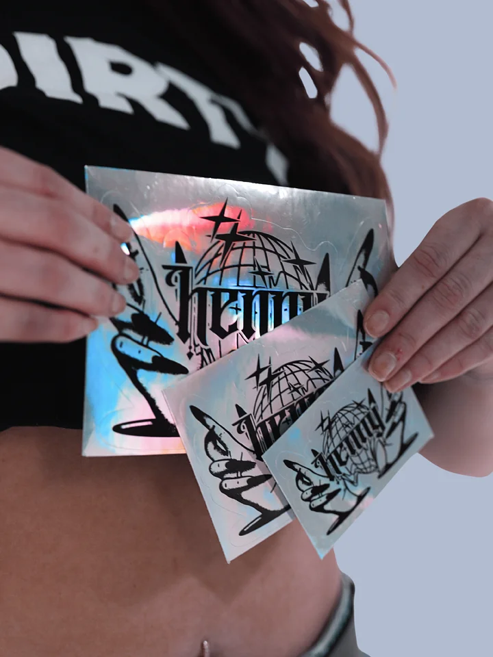 Holographic Sticker // TWR SERIES product image (2)