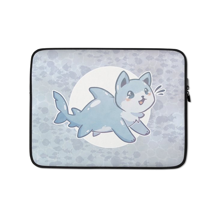 CATSHARK - White shark - laptop sleeve product image (1)