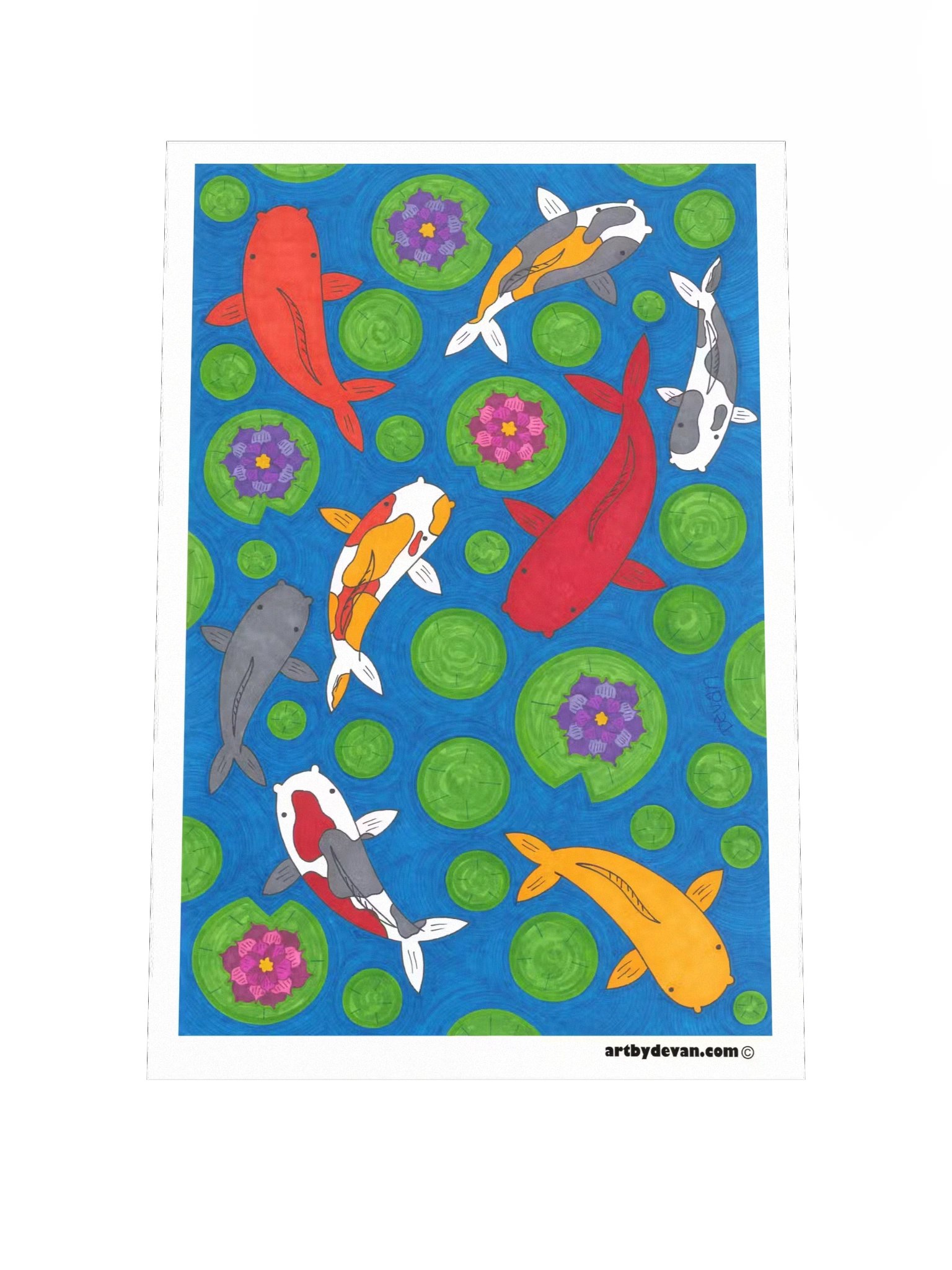 Art Print: Koi Fish product image (1)