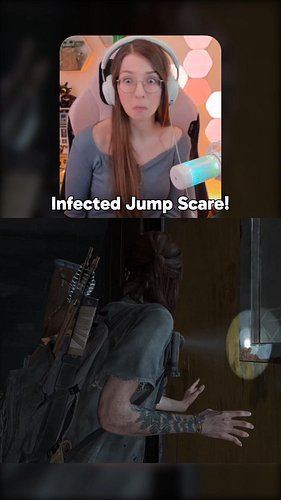 The Jump Scares Are Brutal 😭 #thelastofus #thelastofuspart2 #storygame  #survivalgame #gaming