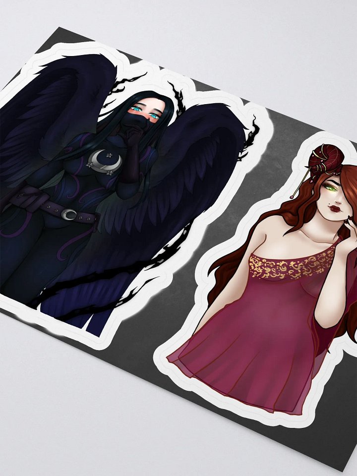 Night Angel & Lilith Sticker Sheet product image (1)