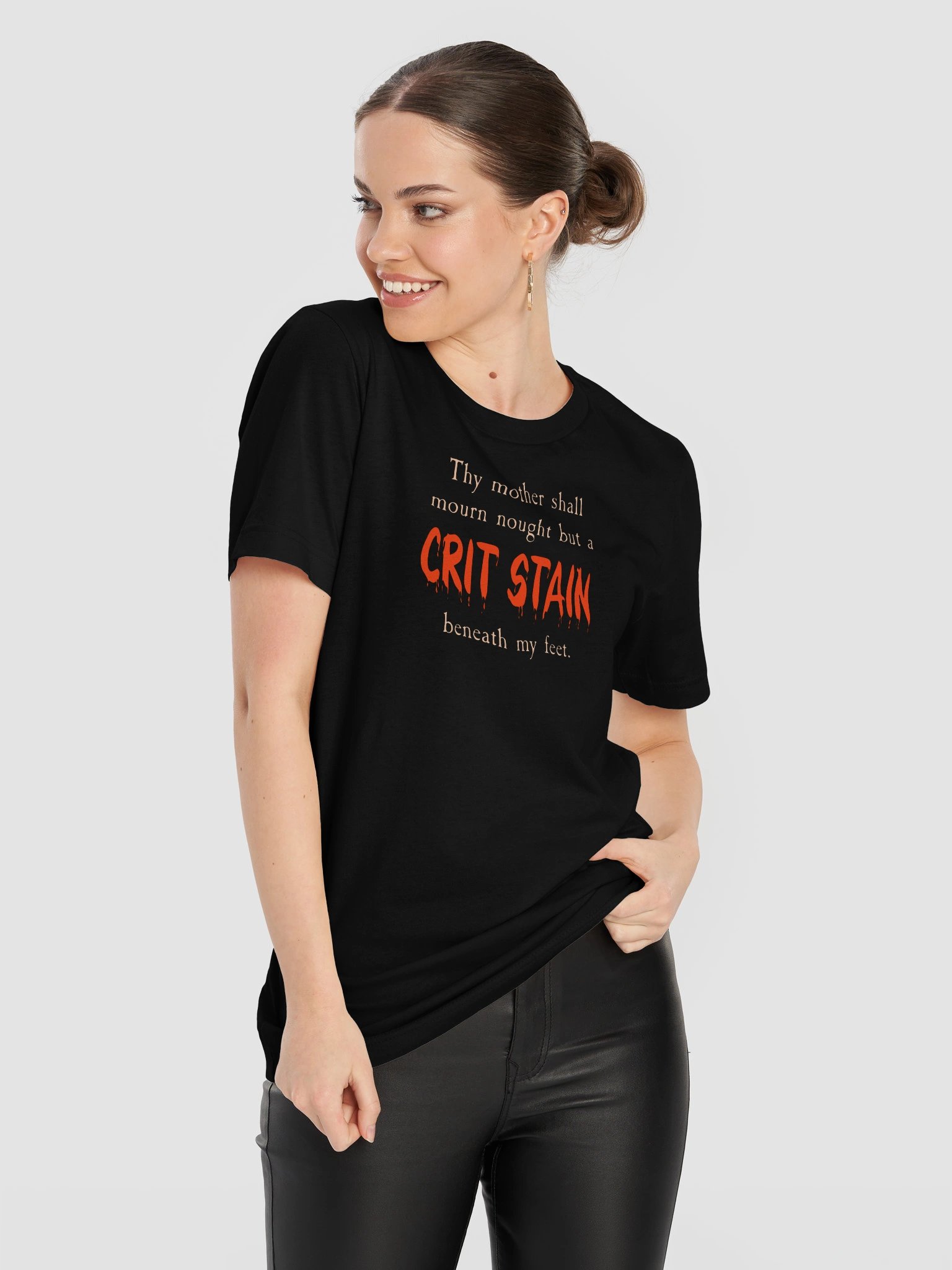 'Crit Stain' Fun DnD Tee product image (11)