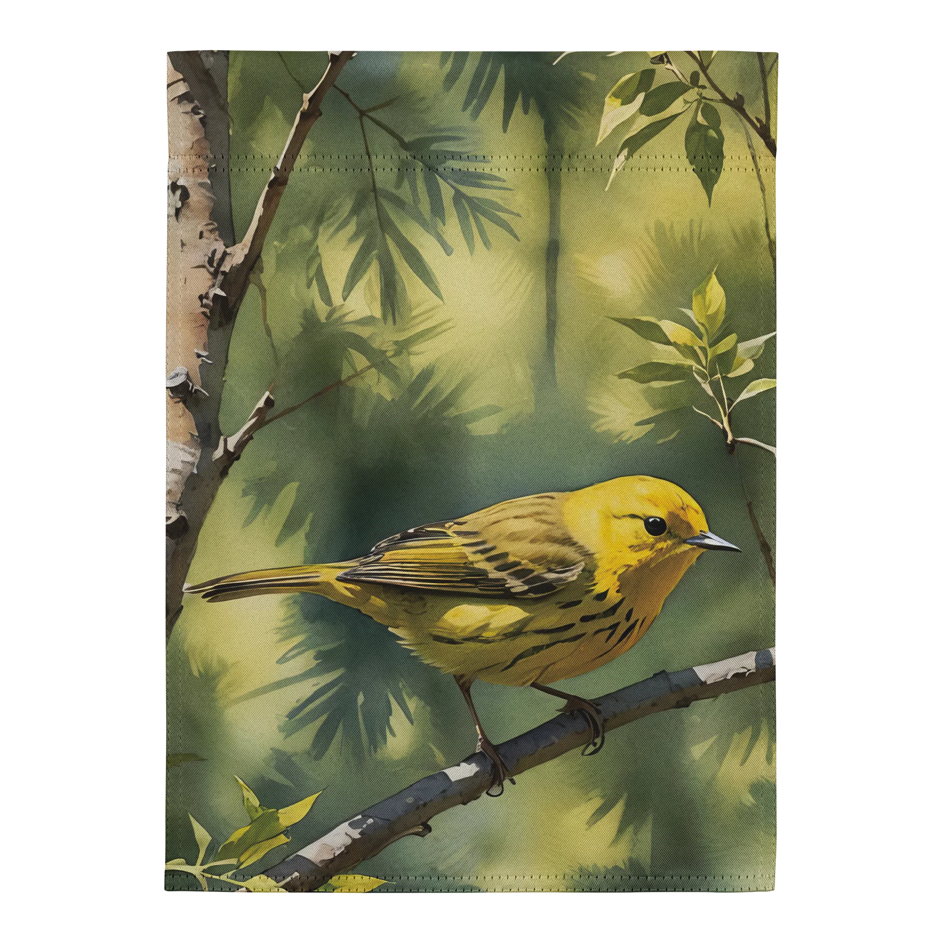 Yellow Warbler Garden Flag product image (2)