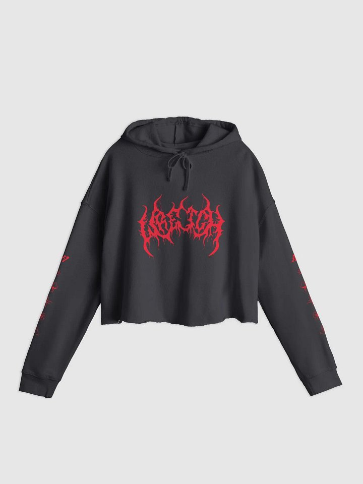 WRETCH Deathcore Cropped Hoodie product image (1)