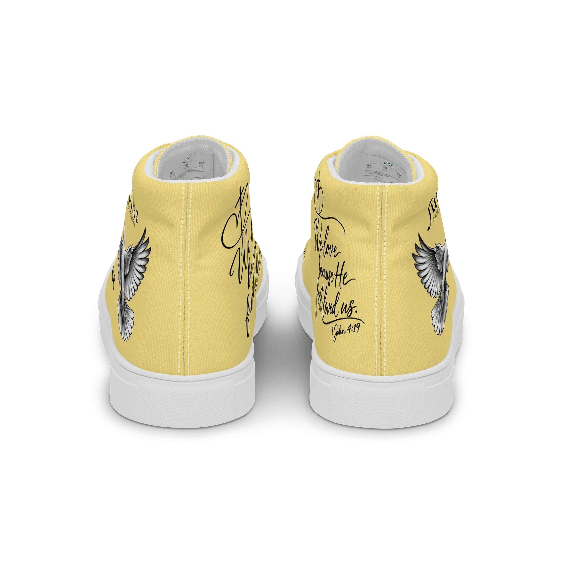 Women's Jubilee High-tops - Lemon product image (4)