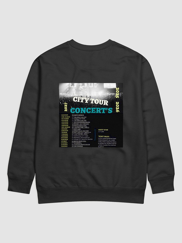 City Tour Concert 2025-2026 Premium Sweatshirt product image (2)