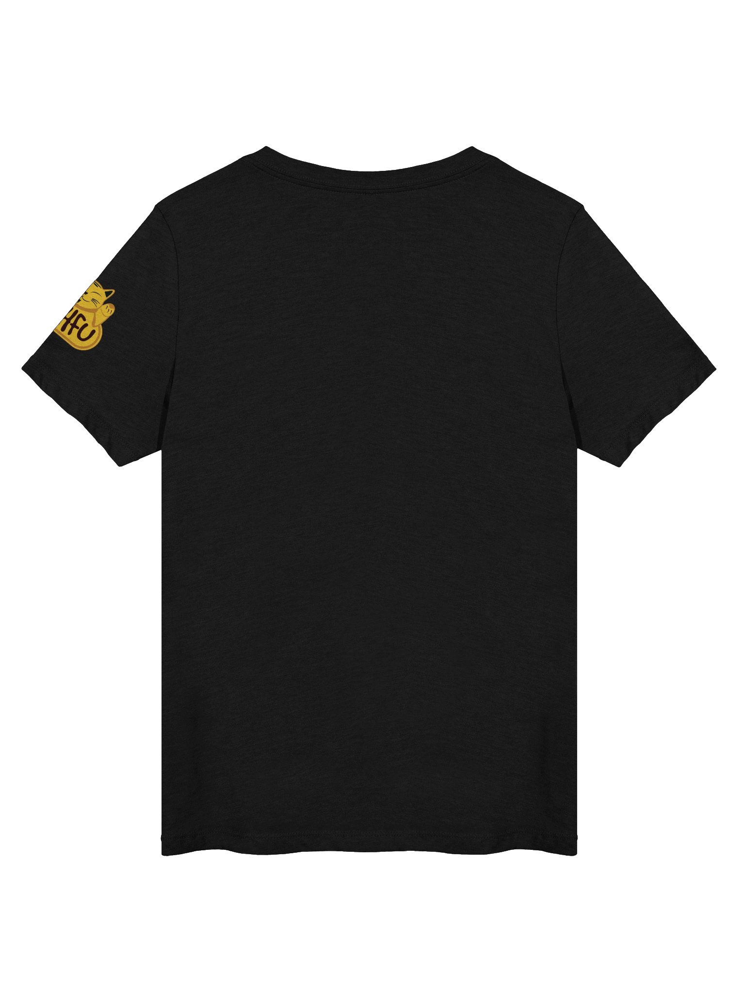 Ladies V-Neck logo Tee - Heather Black product image (4)