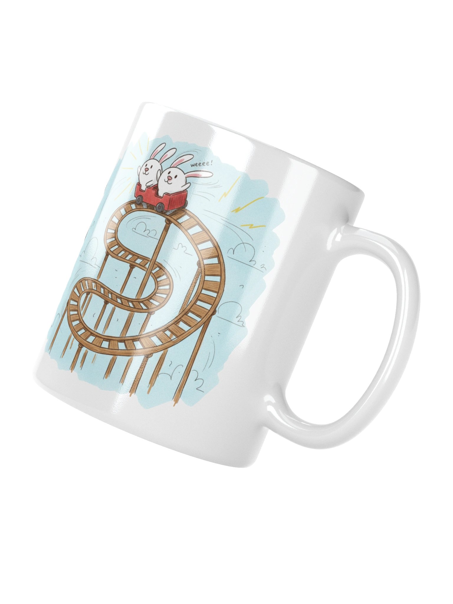 Thrill Ride Rabbit Mug product image (3)