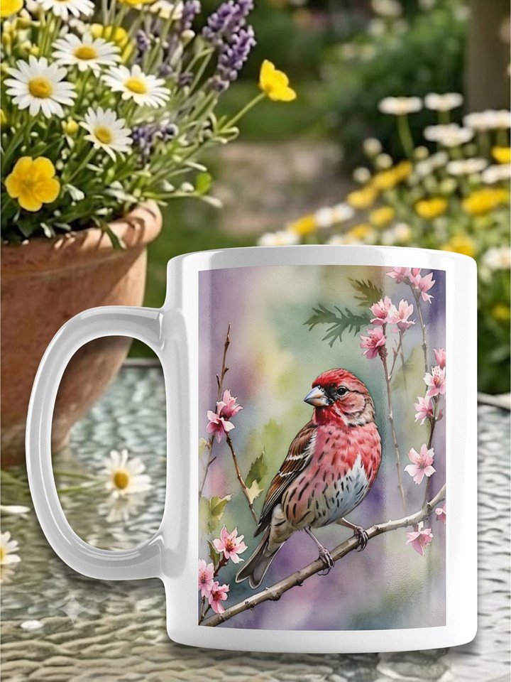 Purple Finch | Bird Coffee Mug product image (1)