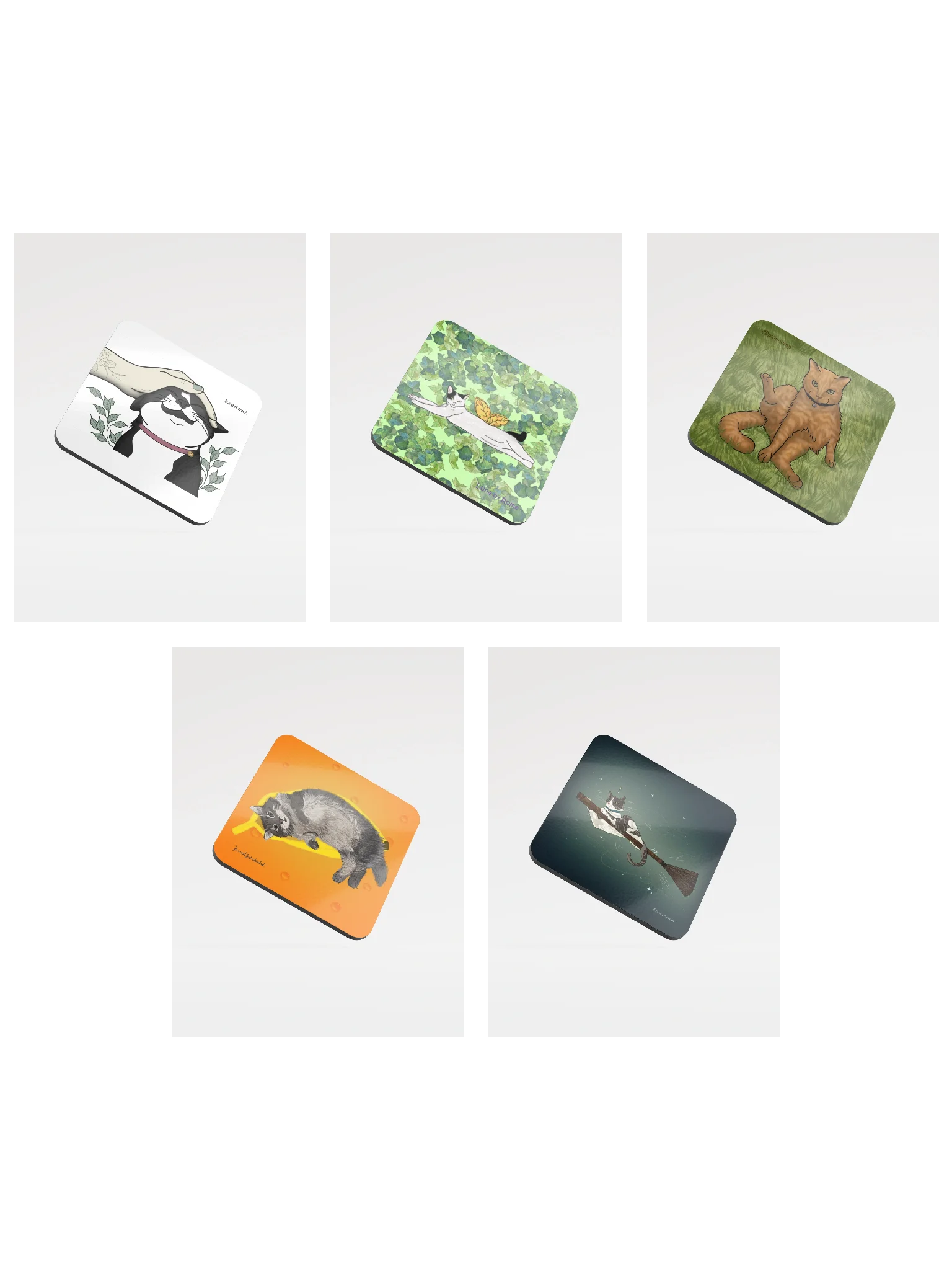 Kitty Coaster bundle product image (1)