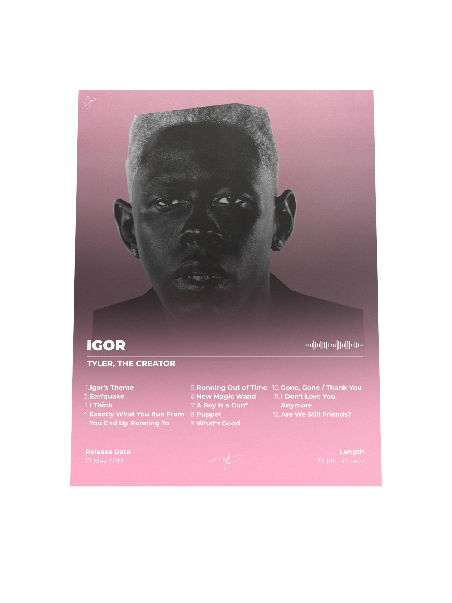 IGOR Album Poster – Tyler, the Creator product image (7)