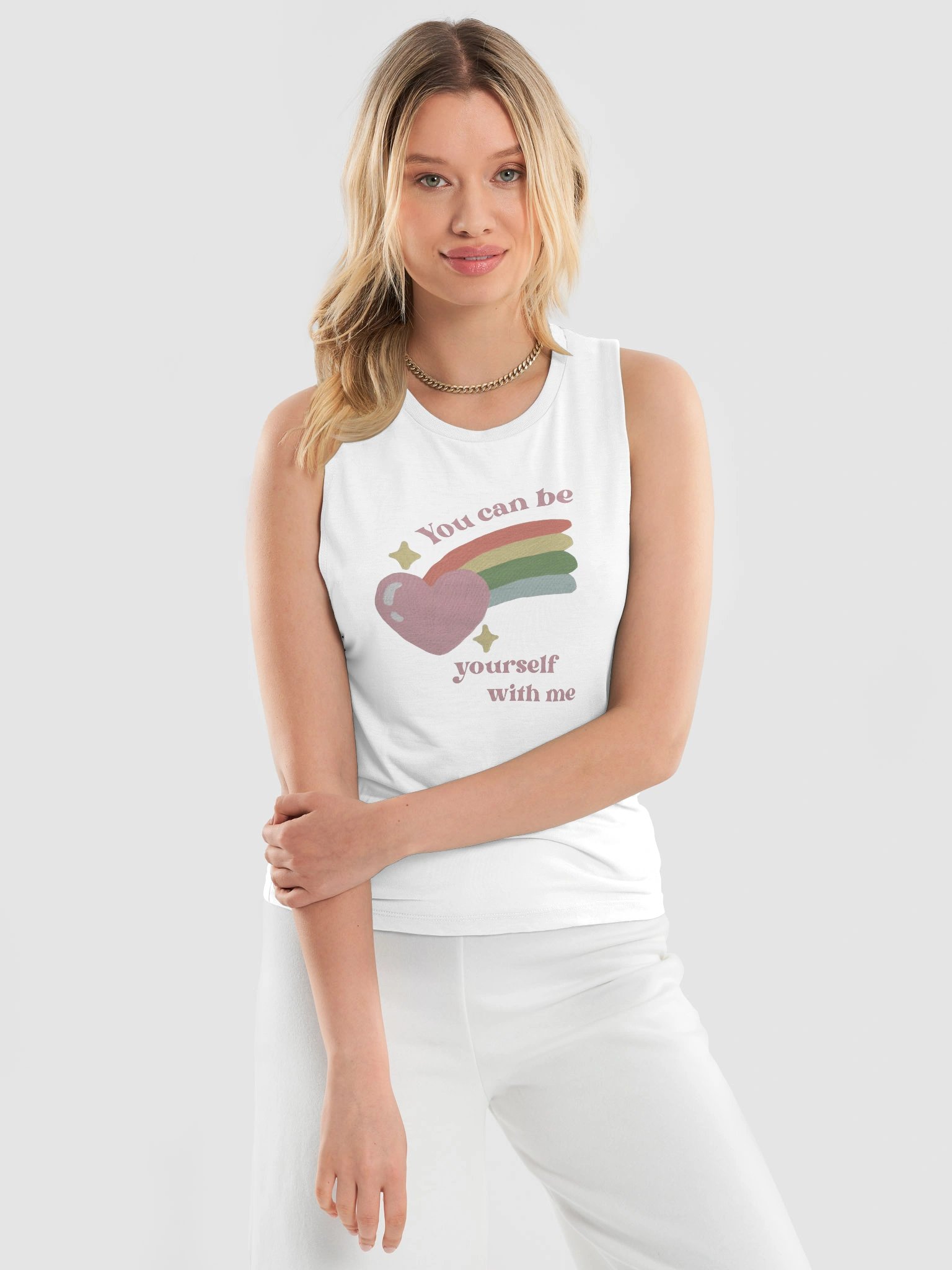 You Can Be Yourself with Me Tank product image (3)