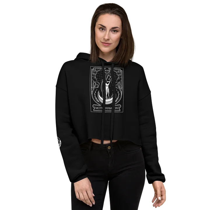 MM 𝖙𝖆𝖗𝖔𝖙 crop hoodie product image (2)