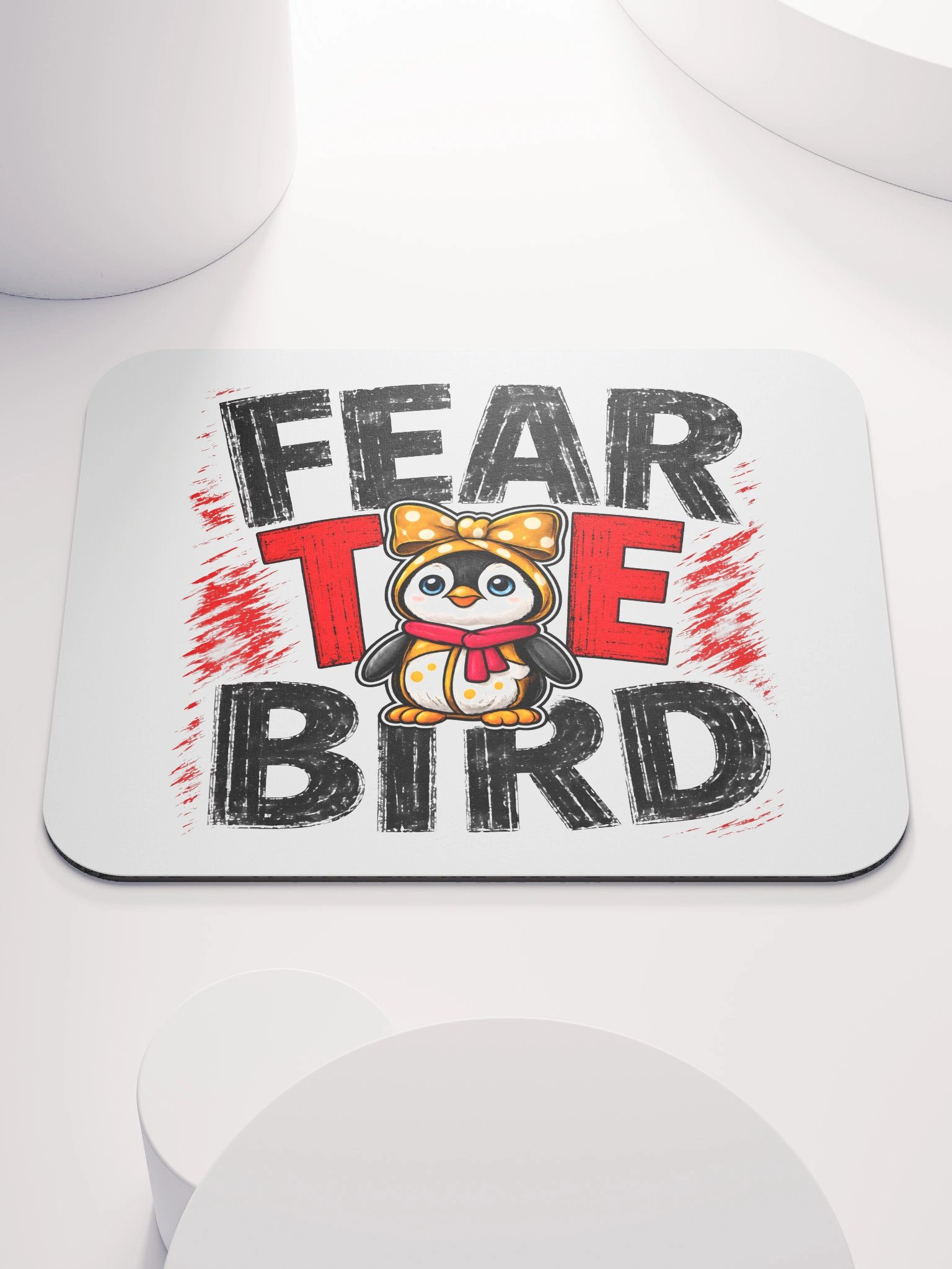 Lulu Fear the Bird Mouse Pad product image (1)
