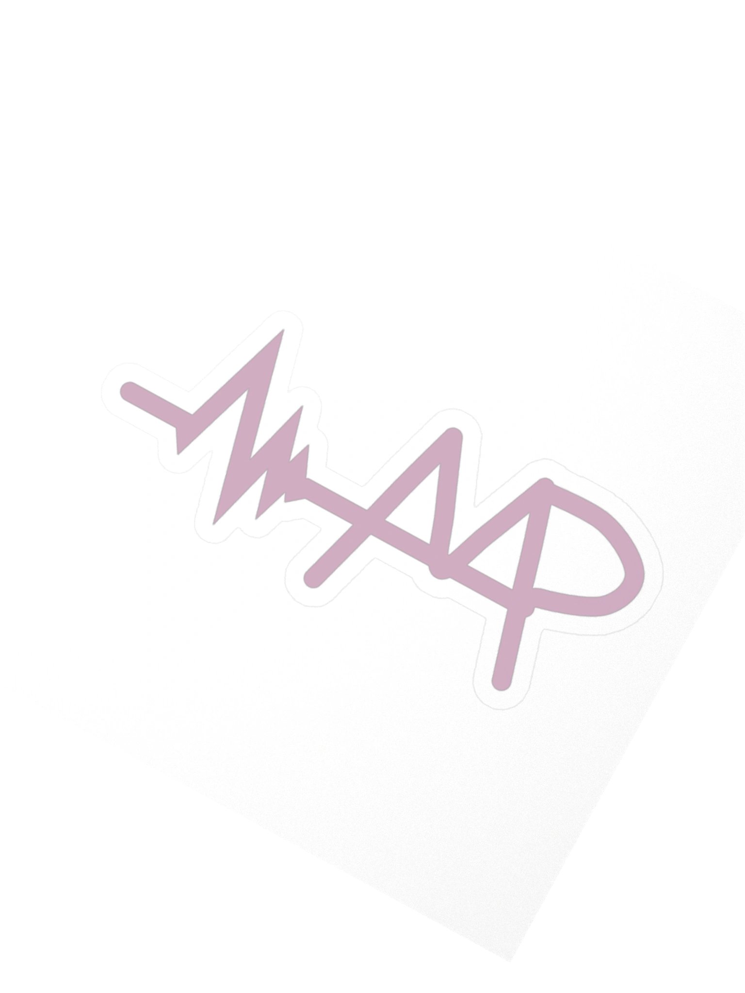 Heartbeat Sharp — Transfer Sticker product image (2)