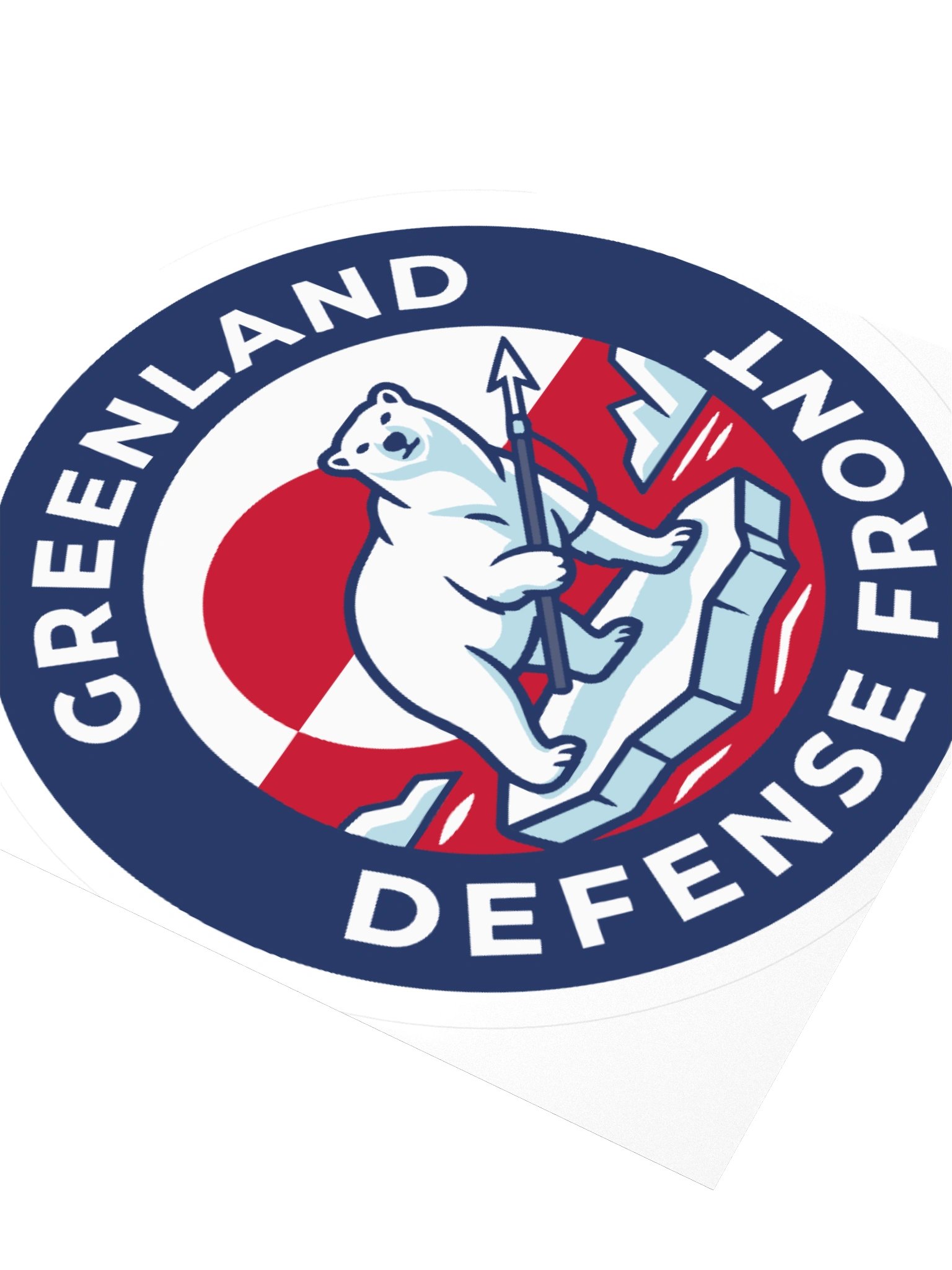 Sticker of the Greenland Defense Front product image (8)
