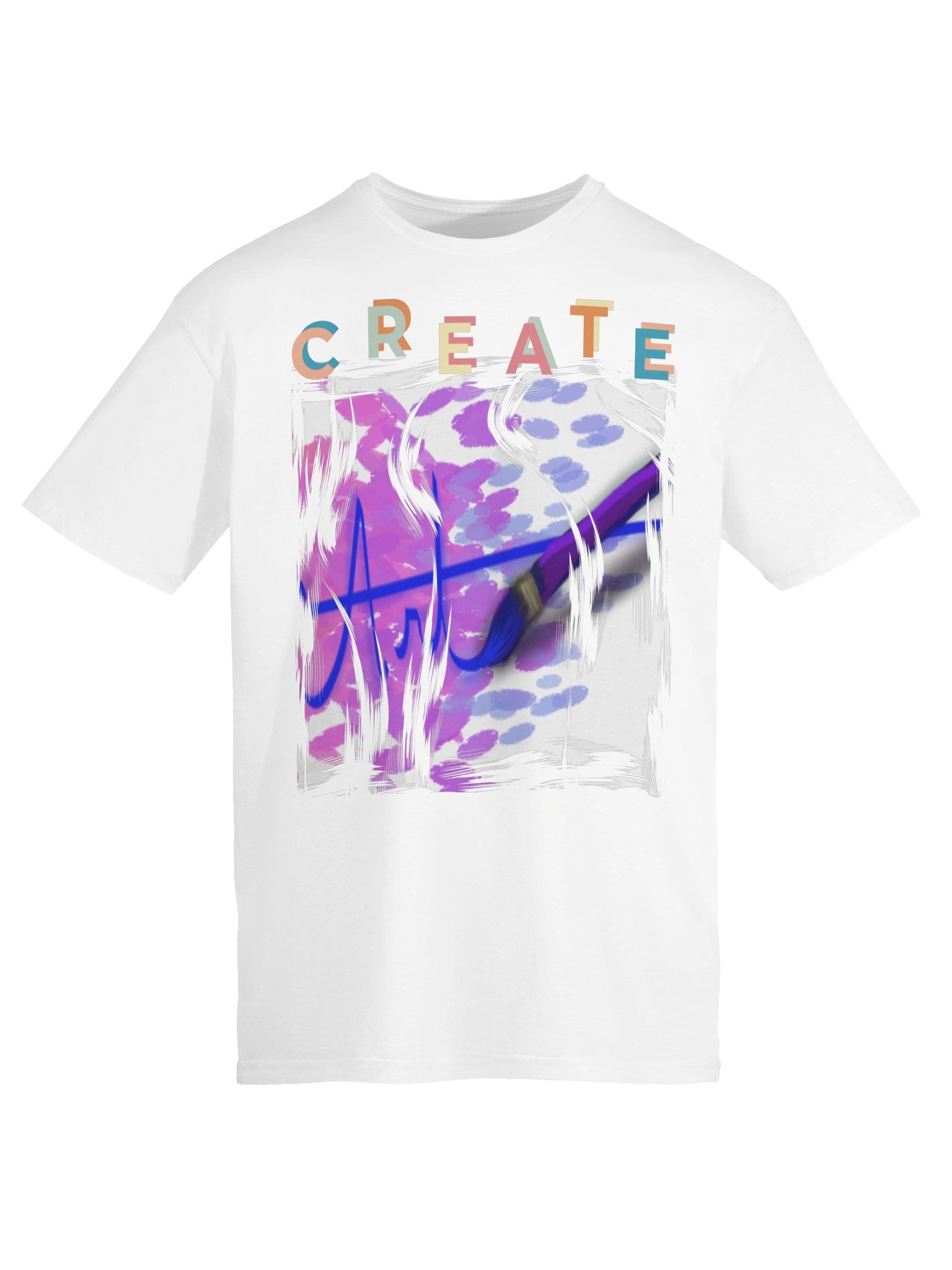 "Create Art" T-Shirt. Unisex Gildan Softstyle T-Shirt product image (4)
