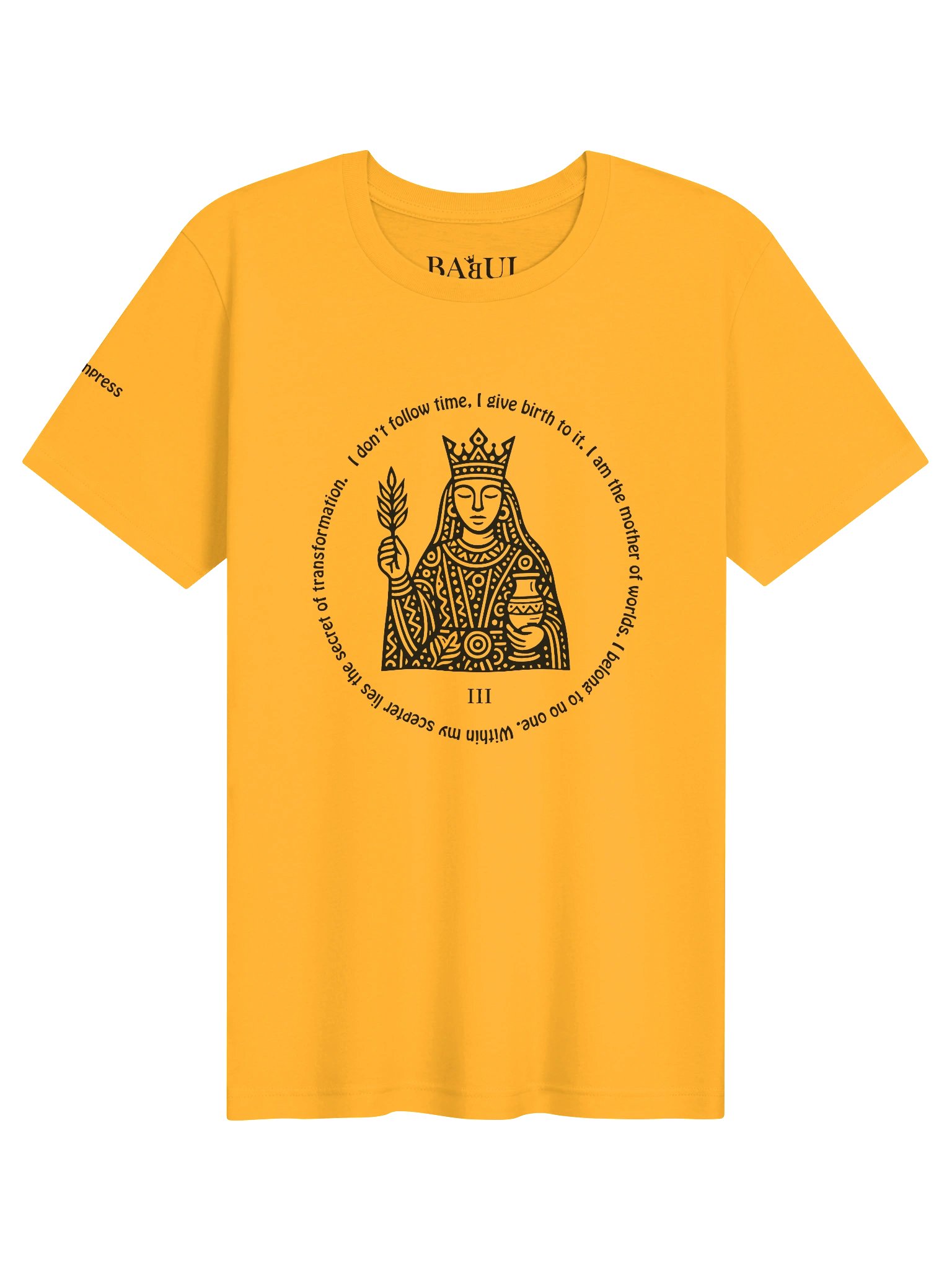 The Empress - ArcanaPop T-Shirt – Where Tarot Magic Meets Pop Art product image (1)