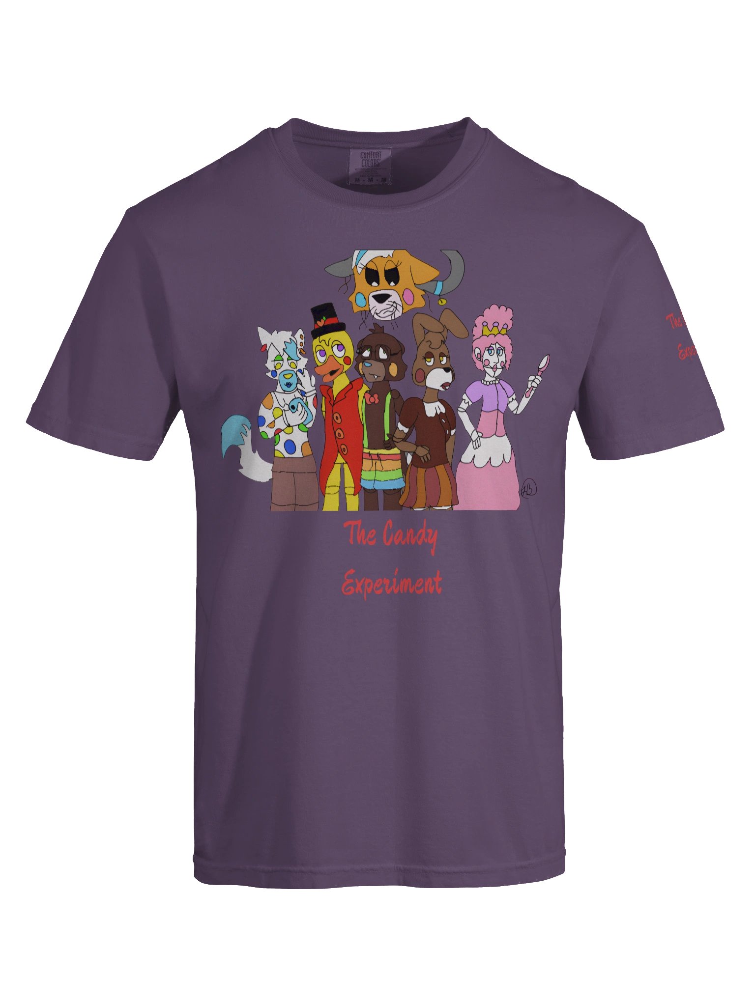 Candy Cast Cartoon T-Shirt product image (17)