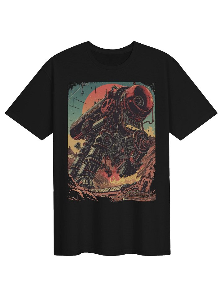 Retro Mech Desert Clash T-Shirt product image (1)