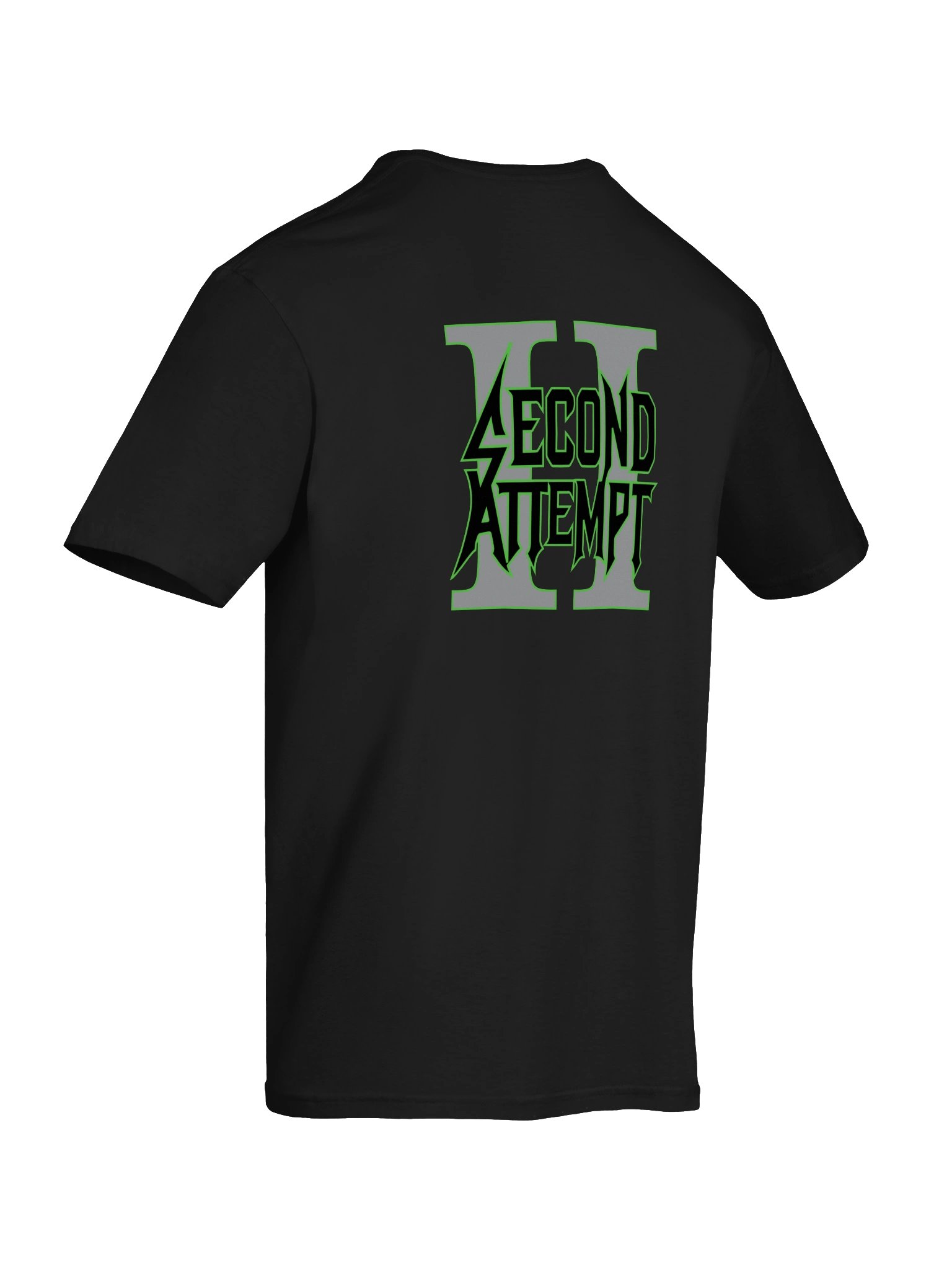 Neon Green Logo Tee - Front/Back product image (8)