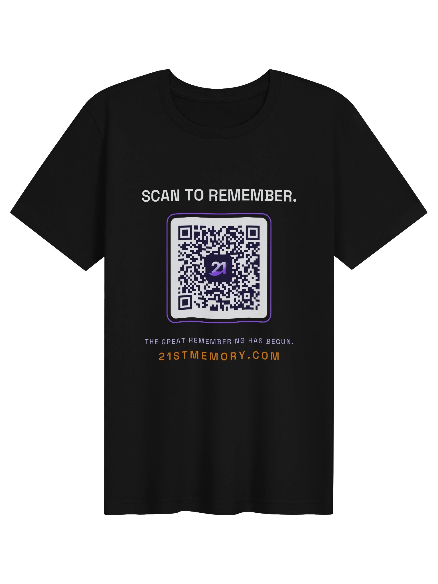Scan to Remember QR Tee product image (1)