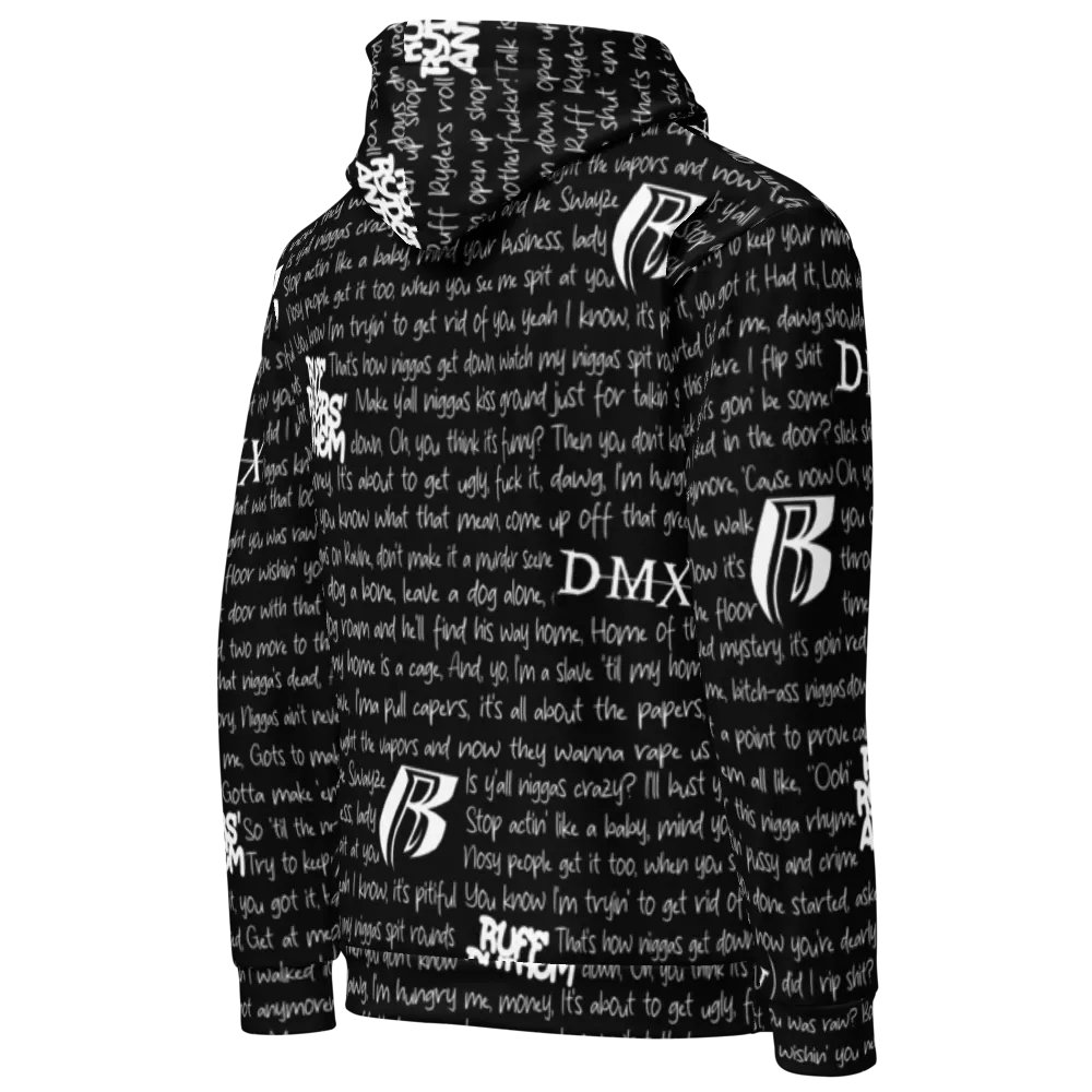 Ruff Ryders' Anthem - DMX - BLACK - Unisex Hoodie product image (4)