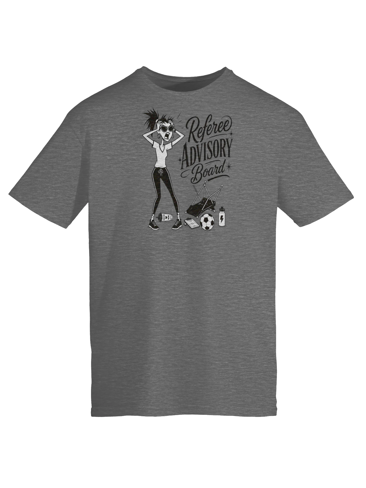 Soccer Mom Referee Advisor Tee product image (5)
