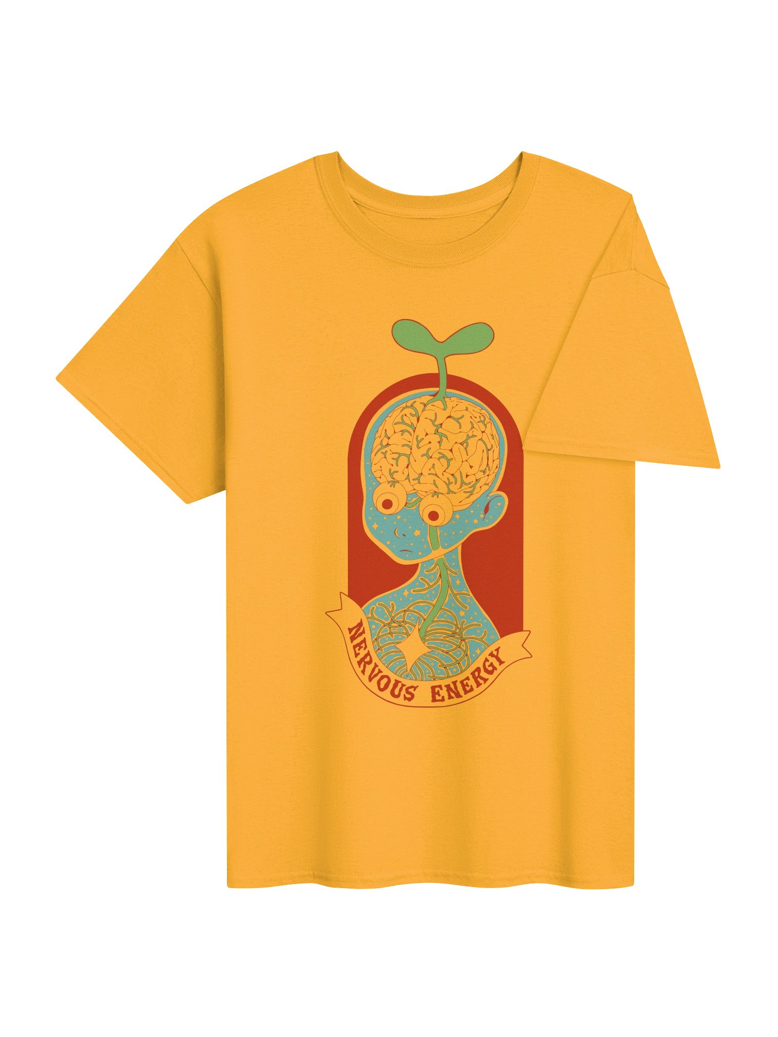 Alt Nervous Energy - Tee - Yellow product image (14)
