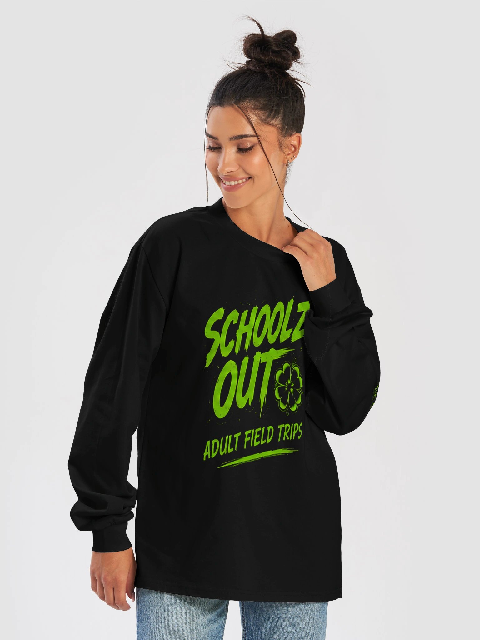 Schoolz Out Adult Field Trips No Hood Sweatshirt product image (6)