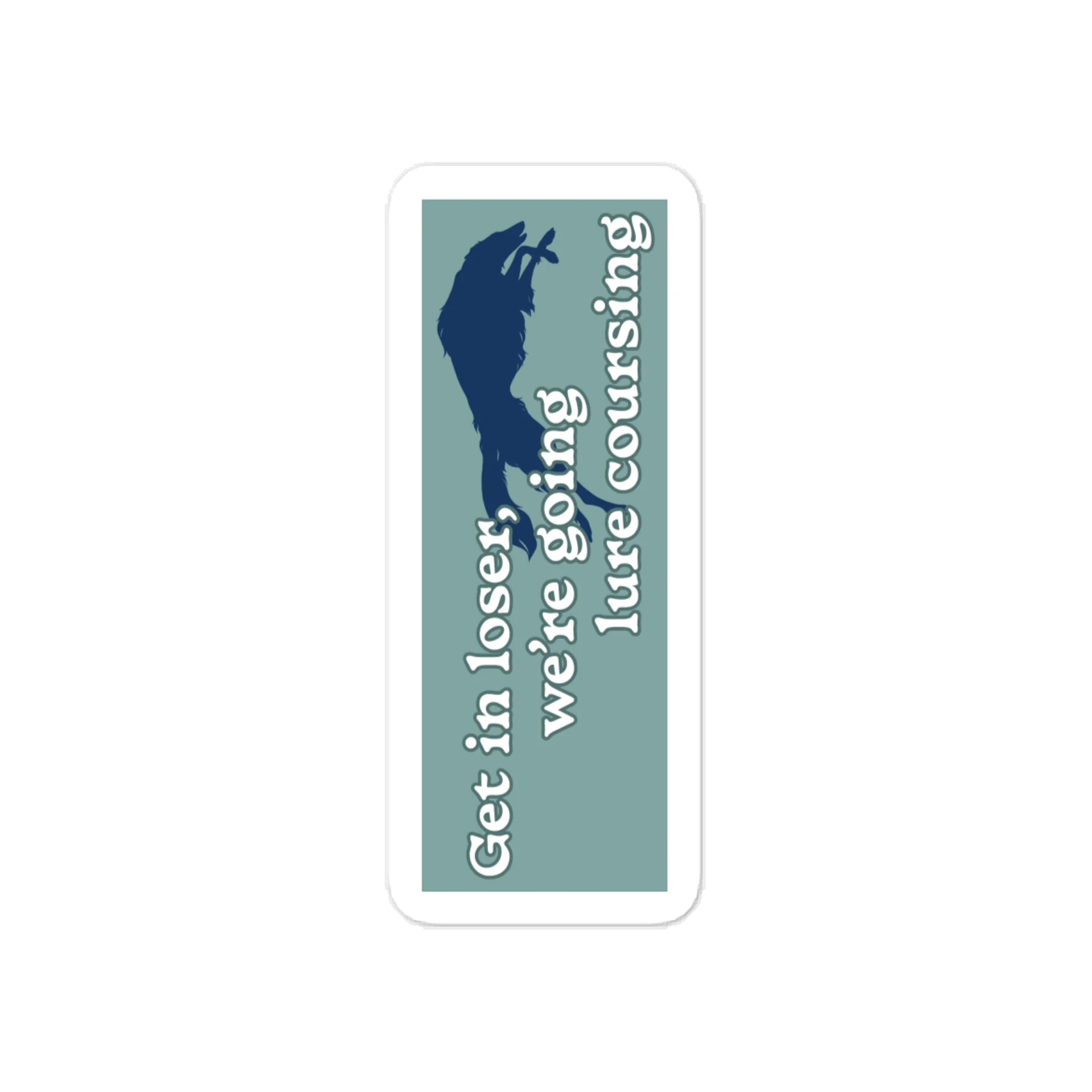Lure Coursing Sticker - Green product image (1)