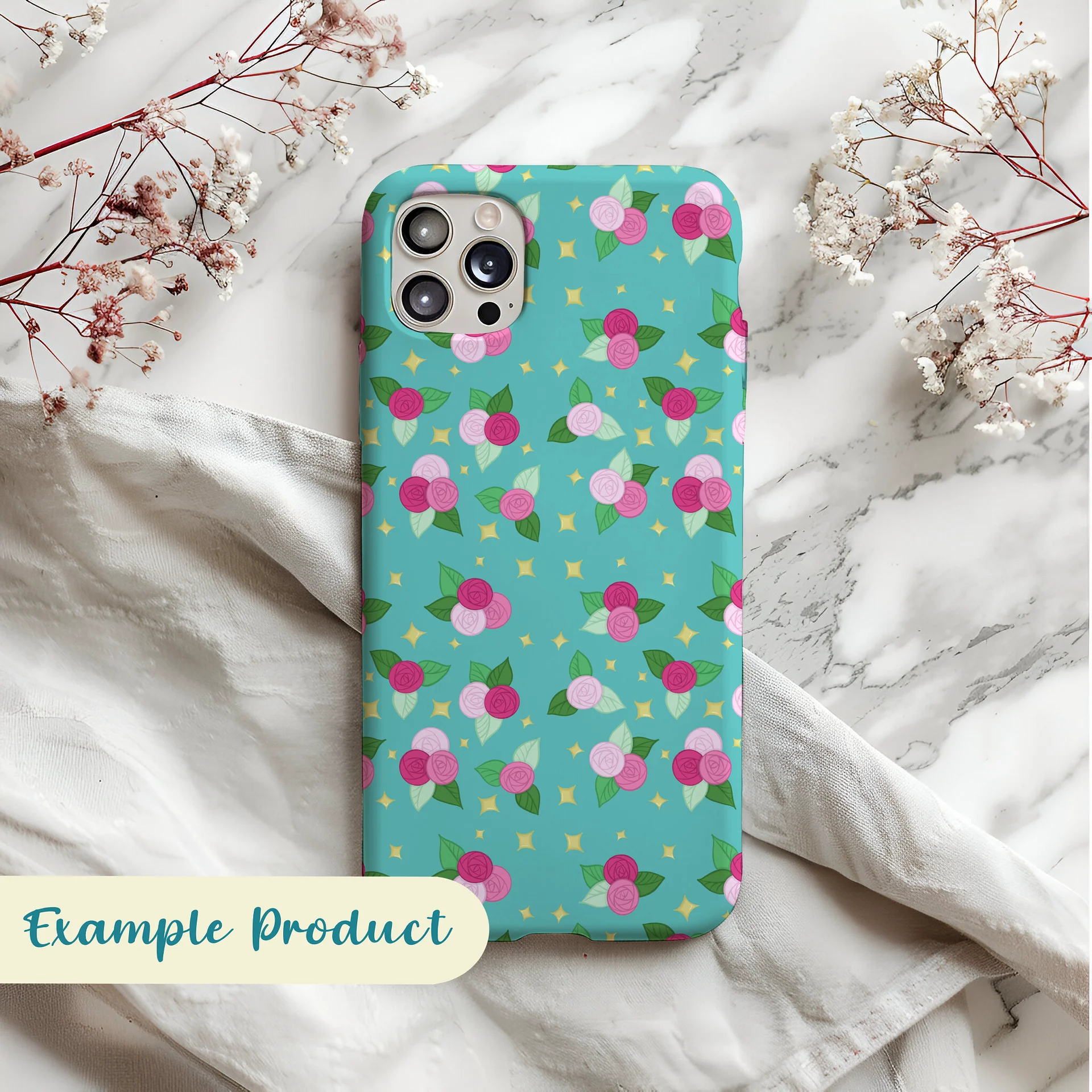 Mystical Roses Seamless Pattern product image (4)