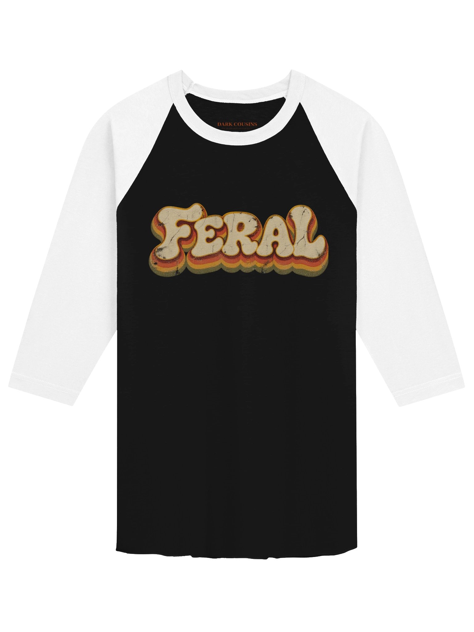 Feral 70s Raglan Tee product image (1)